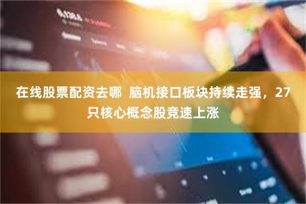 在线股票配资去哪  脑机接口板块持续走强，27只核心概念股竞速上涨