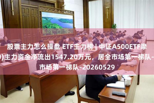 股票主力怎么操盘 ETF主力榜 | 中证A500ETF摩根(560530)主力资金净流出1547.20万元，居全市场第一梯队-20260529