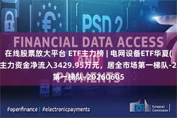 在线股票放大平台 ETF主力榜 | 电网设备ETF华夏(159326)主力资金净流入3429.95万元，居全市场第一梯队-20260605