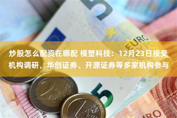 炒股怎么配资在哪配 模塑科技：12月23日接受机构调研，华创证券、开源证券等多家机构参与