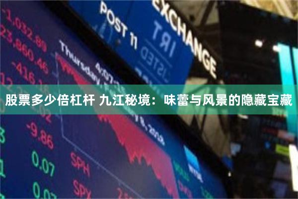 股票多少倍杠杆 九江秘境：味蕾与风景的隐藏宝藏